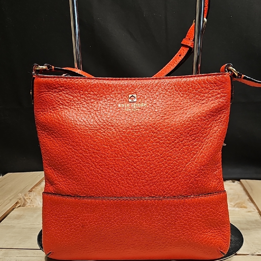 Kate Spade Women's Red Leather Shoulder Bag